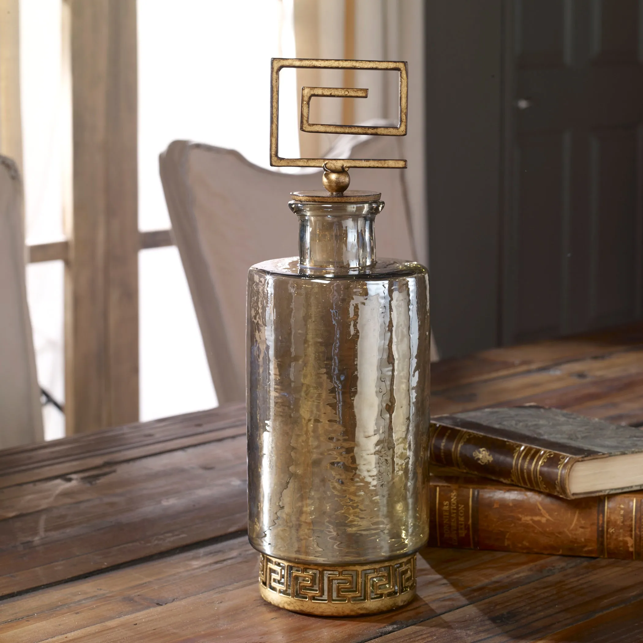Neev Luster Glass Decanter