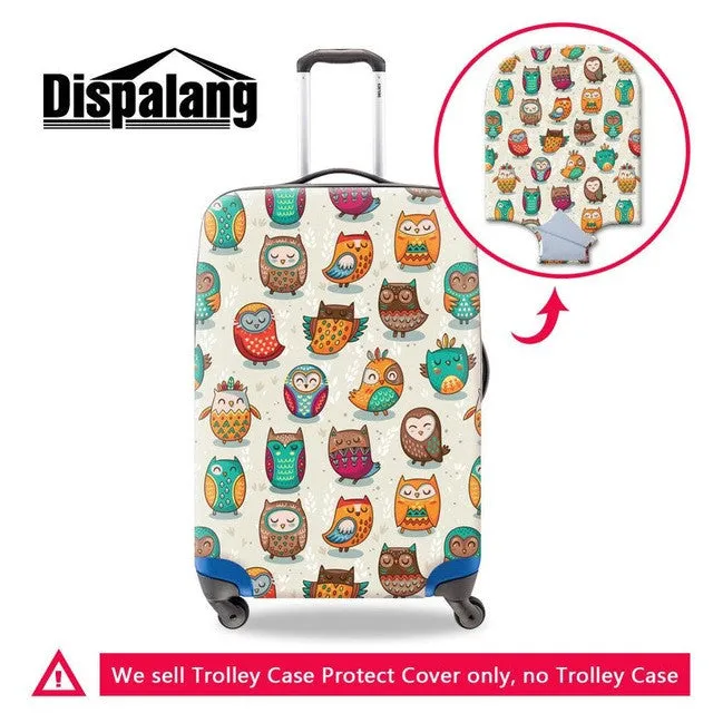 New Leopard Print Luggage Protection Cover For 18-30 inch Suitcase Fashion Elastic Luggage Cover Cool Travel Trolley Accessories