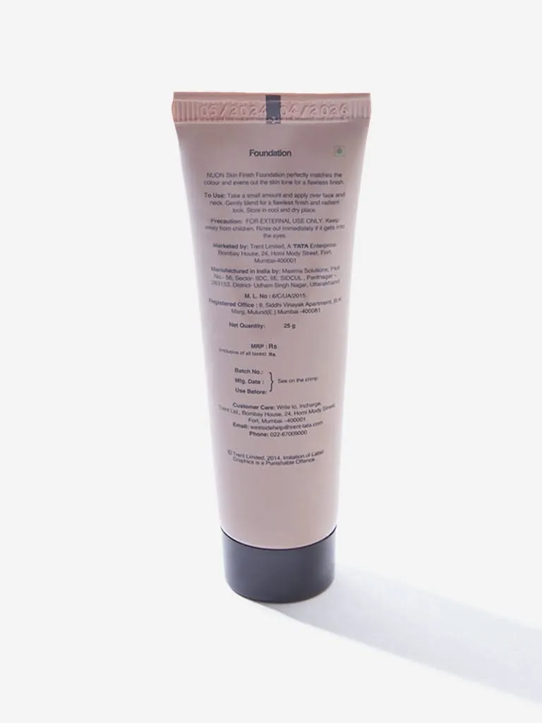 Nuon Skin Finish Java NU04 Liquid Foundation - 25 GM