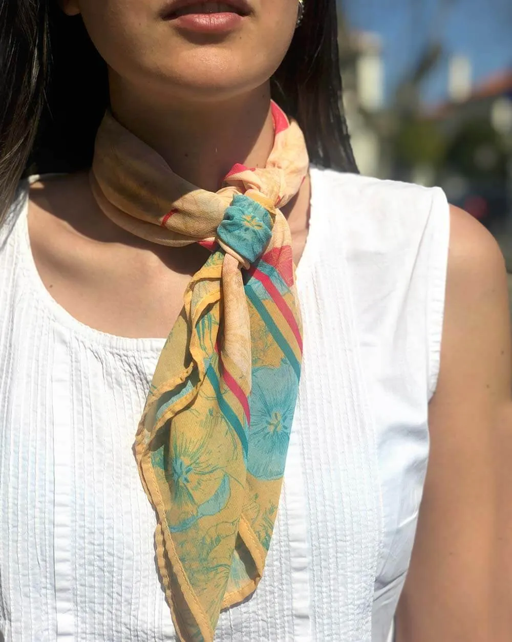 NYMPHAEA BG M SCARF