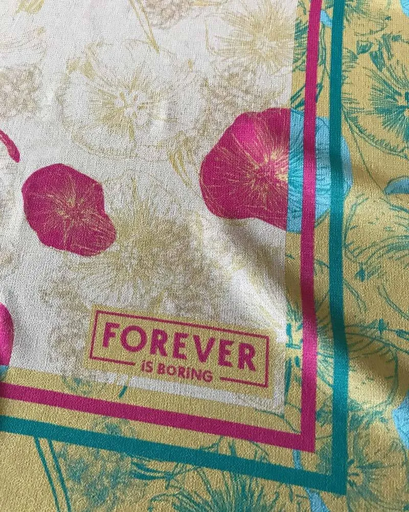 NYMPHAEA BG M SCARF