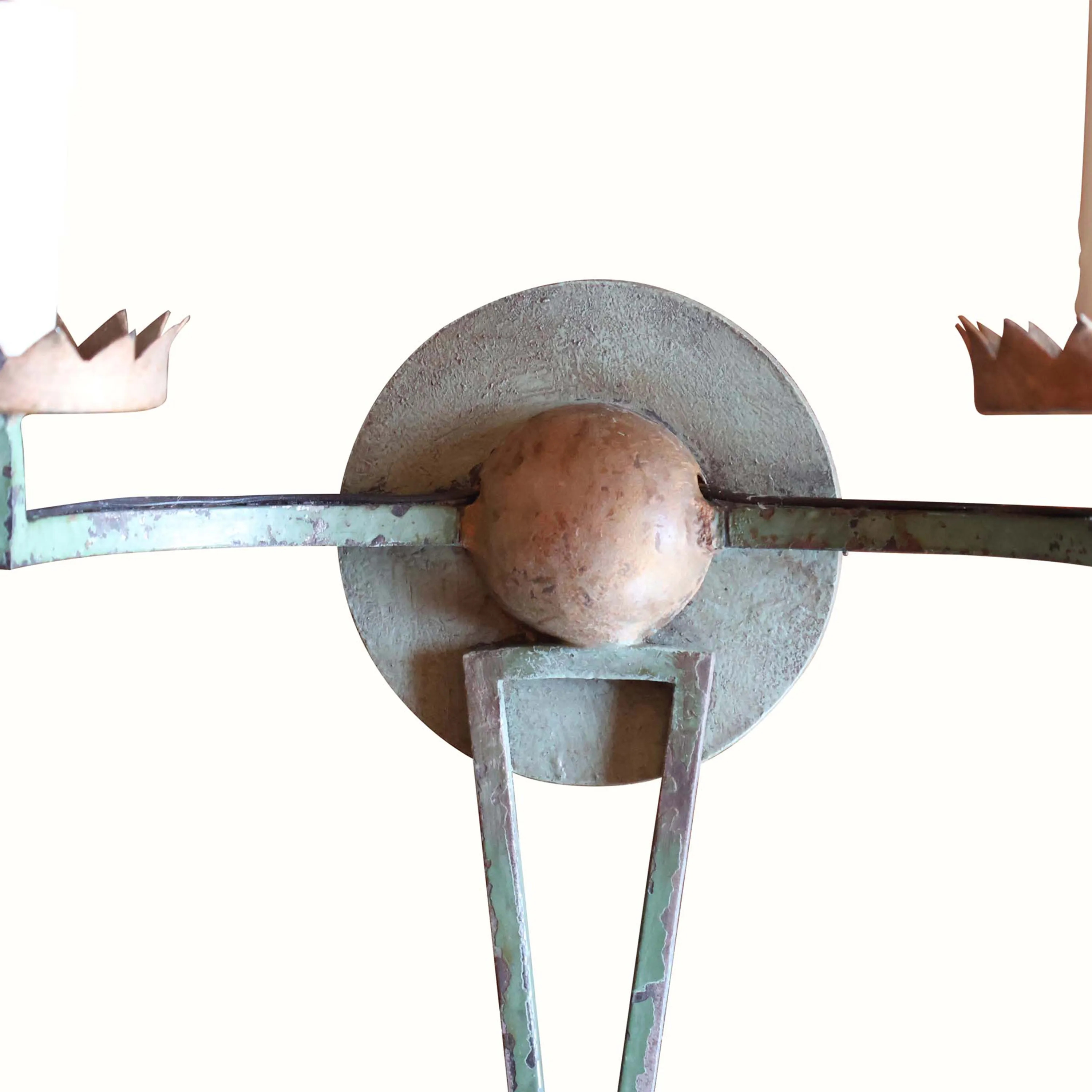Pair of 1930's French Iron Sconces