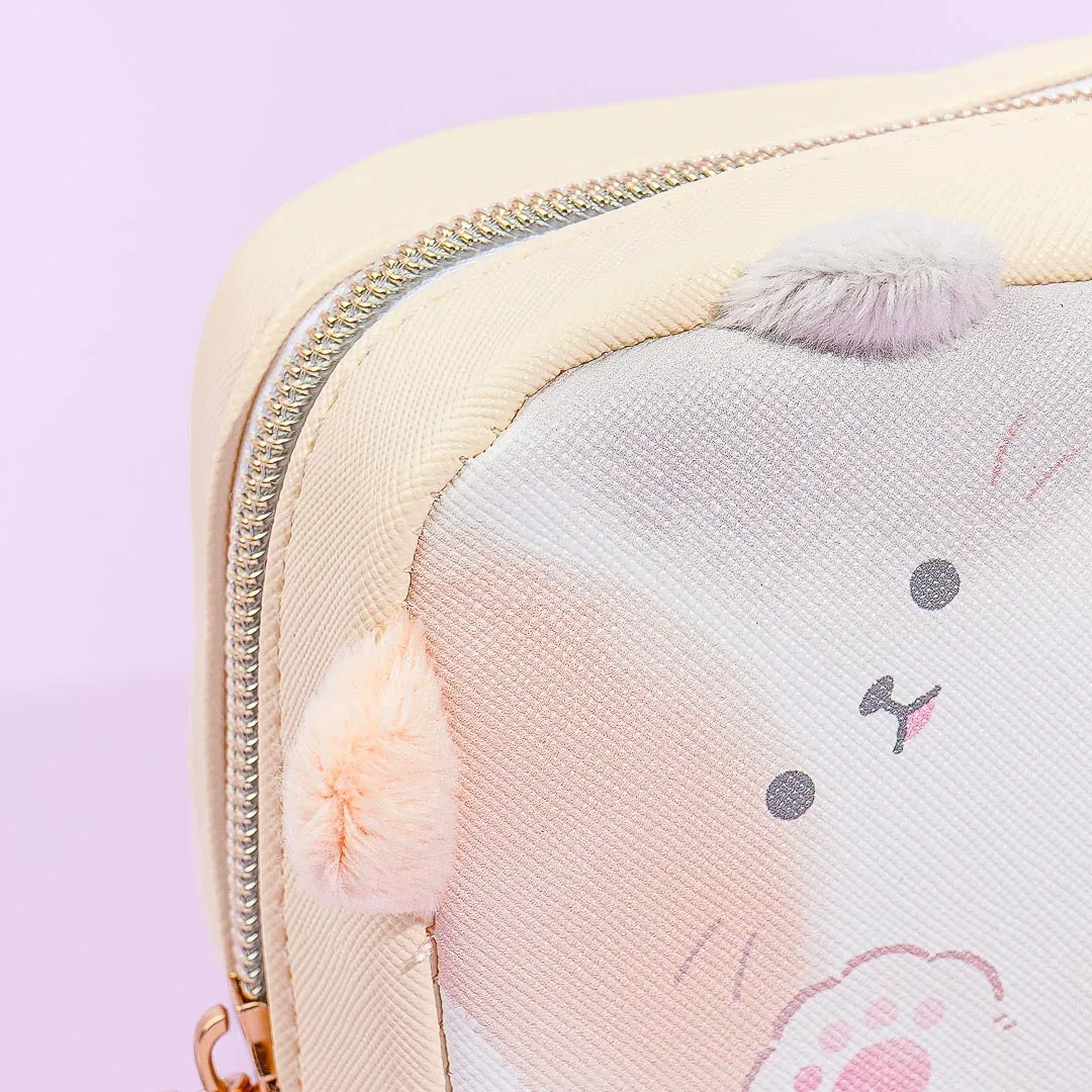 Pat My Tummy Cat Pencil Case