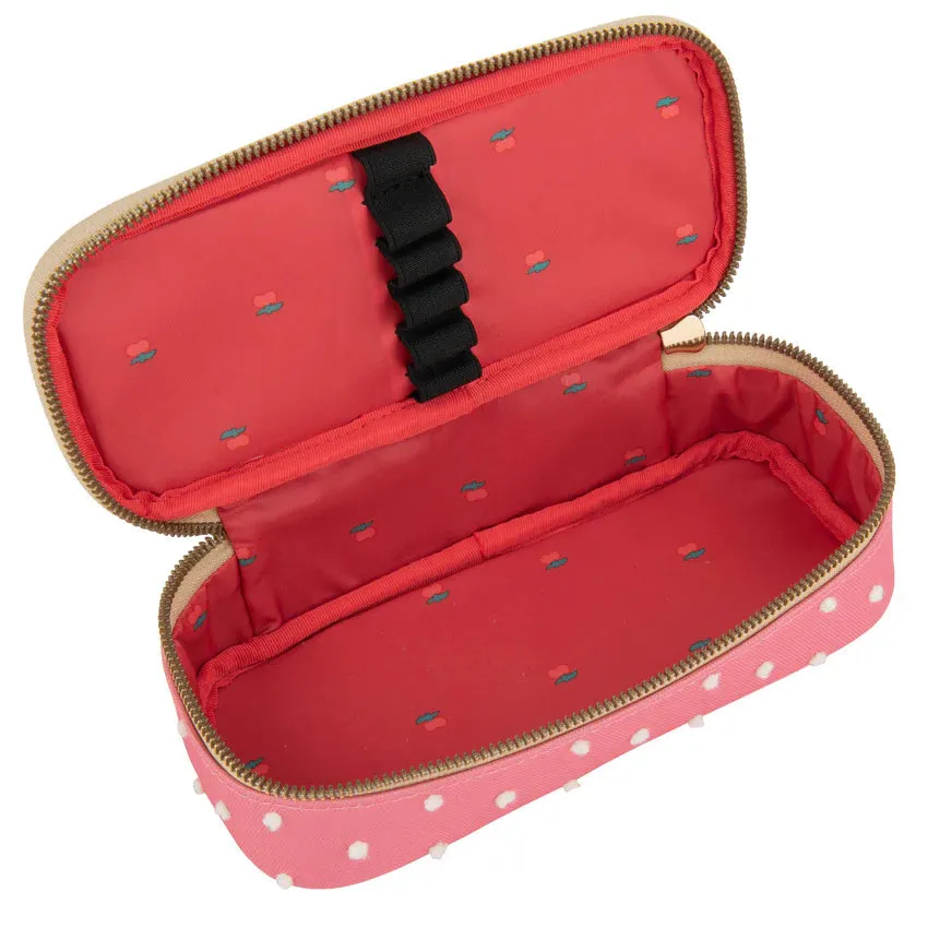 Pencil Case - Cherry Ponpom