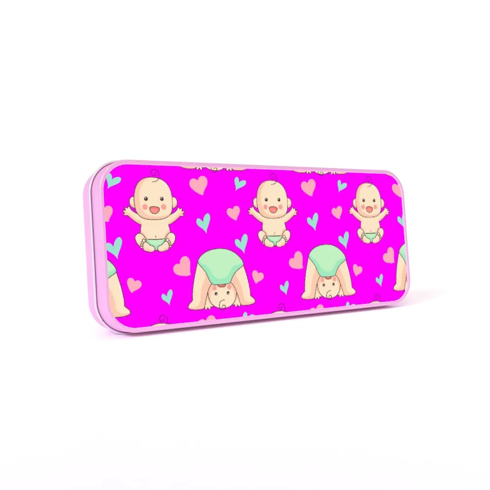 Pencil Tins - Baby Pink