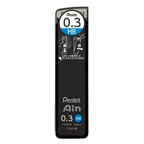 Pentel Sharpie Pen Lead Pentel Ain  HB