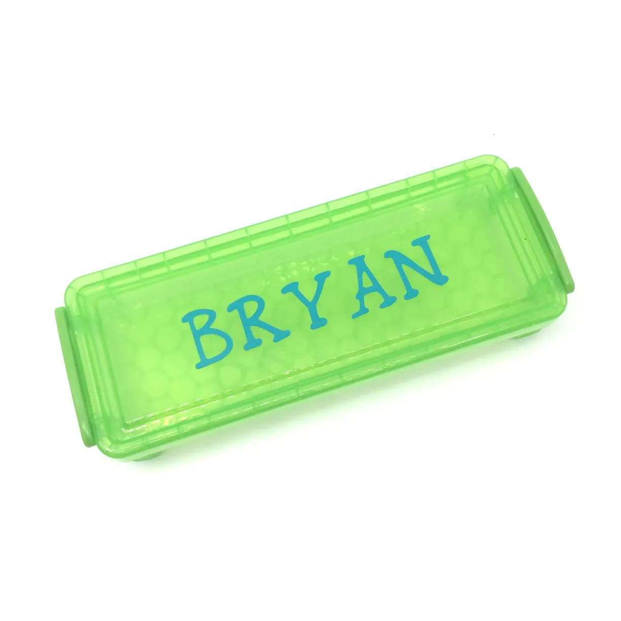 Plastic Pencil Case - Green