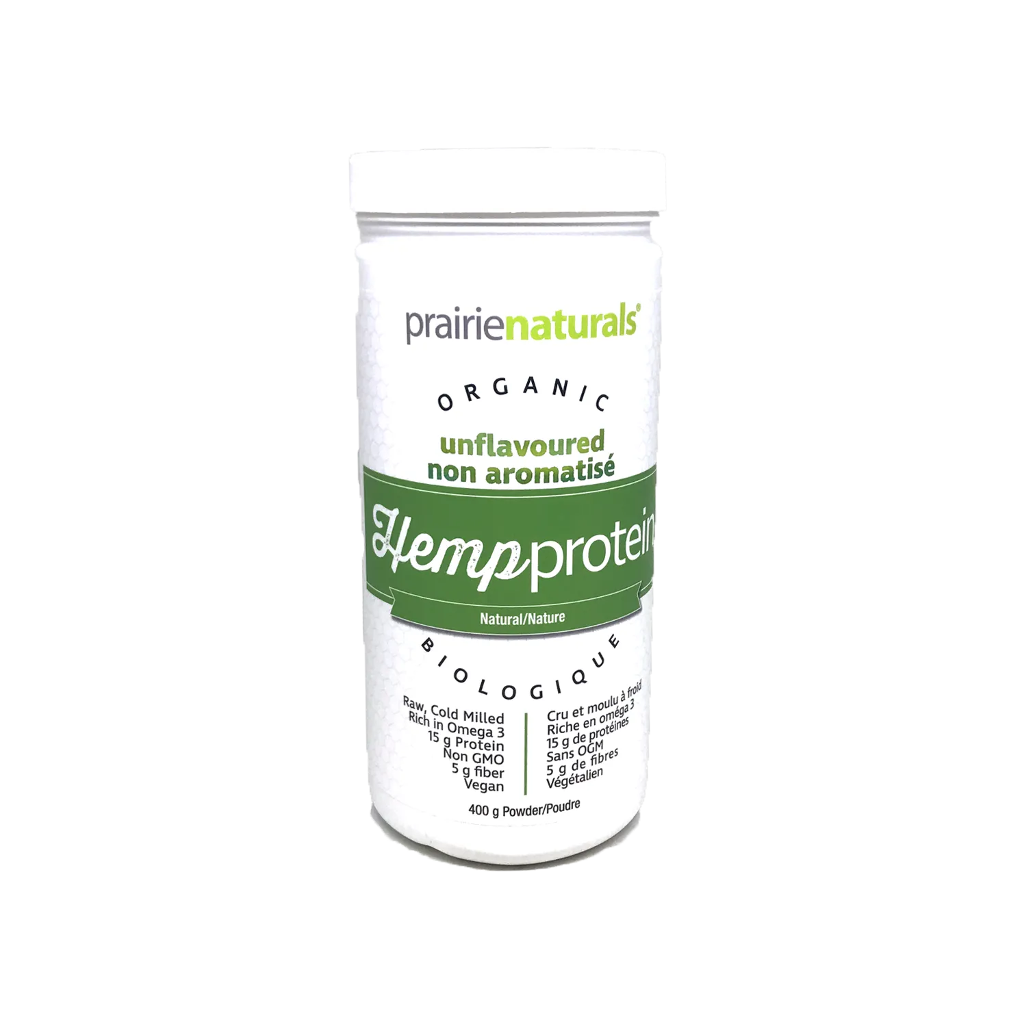 Prairie Naturals Organic Hemp Protein Natural 400g