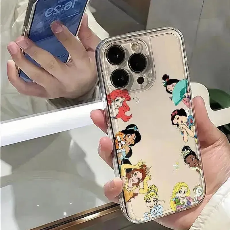 Princesses Transparent Phone Case (For iPhones)