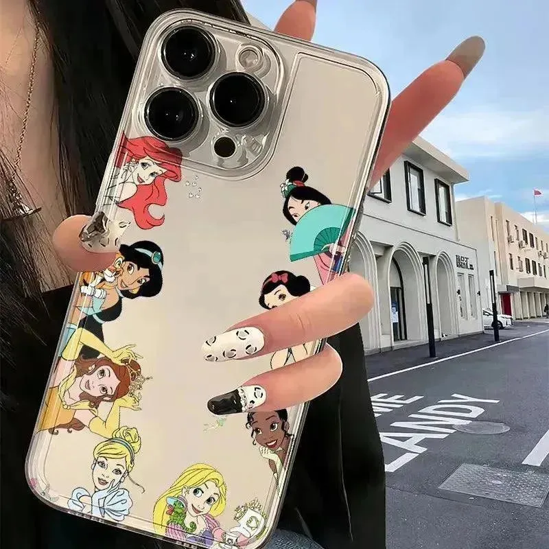 Princesses Transparent Phone Case (For iPhones)
