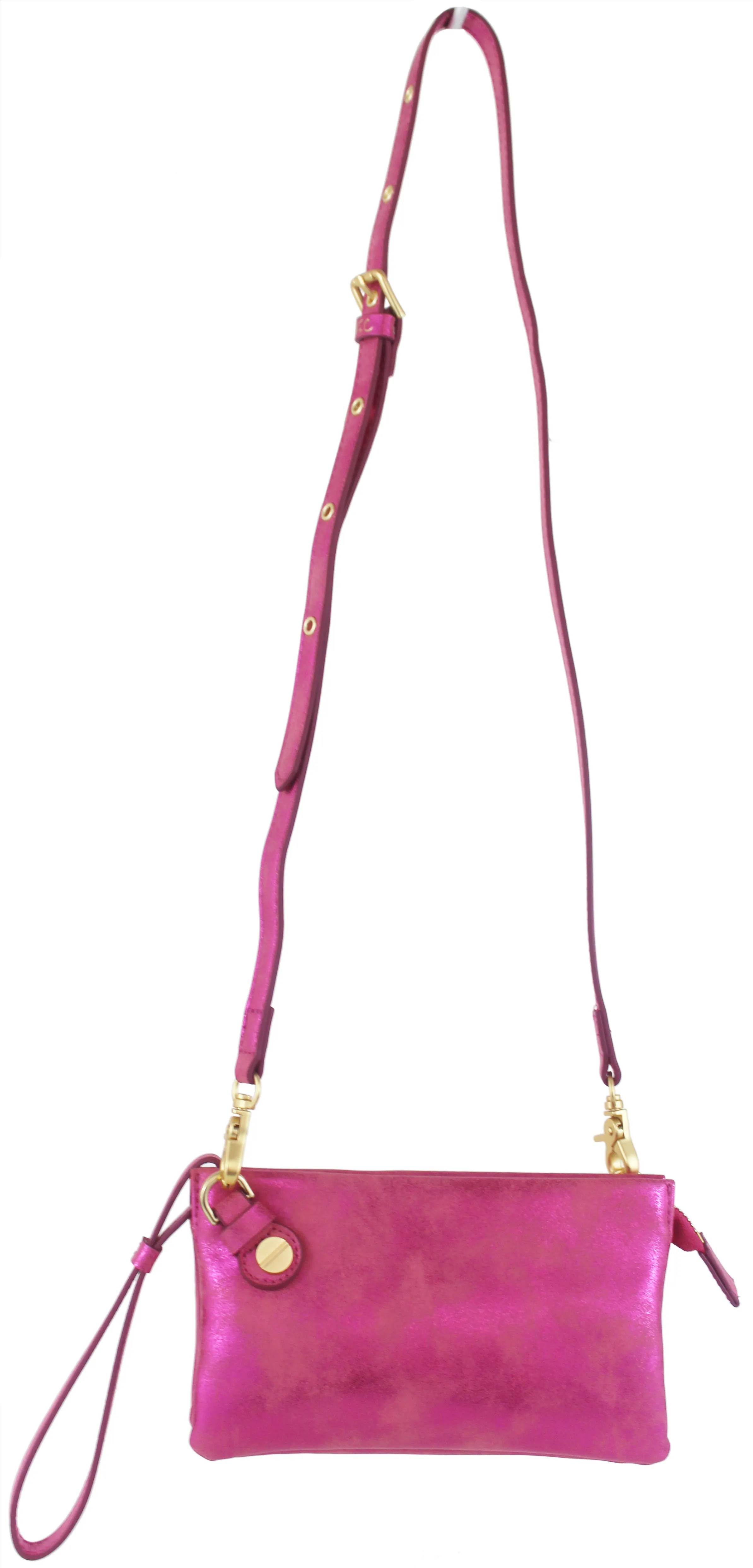Prive Wristlet in Fuchsia