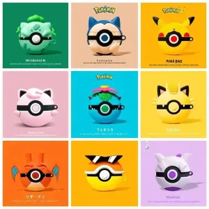 Quirky Pokeball Theme Case (For Airpods)