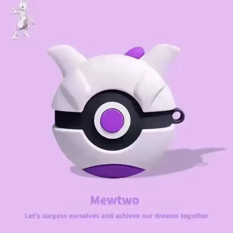 Quirky Pokeball Theme Case (For Airpods)