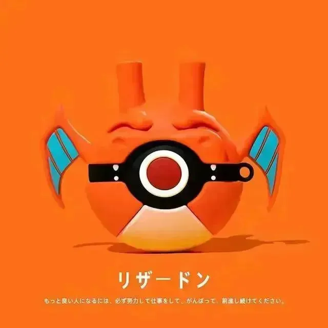 Quirky Pokeball Theme Case (For Airpods)