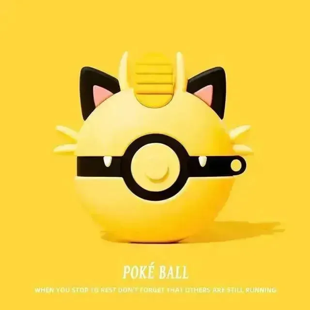 Quirky Pokeball Theme Case (For Airpods)