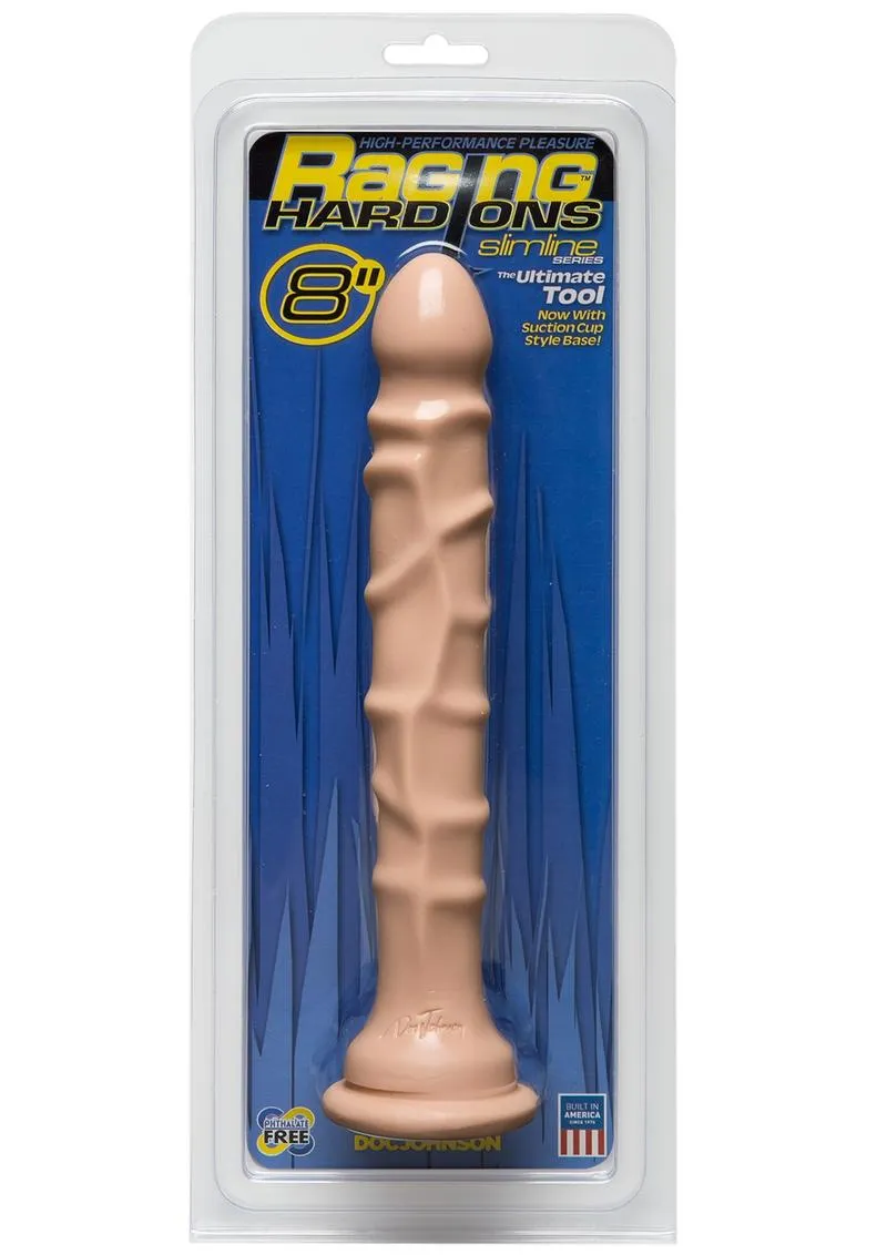 Raging Hard-Ons - Slimline Series - The Ultimate Tool Dildo with Suction Cup