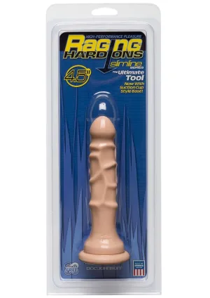 Raging Hard-Ons - Slimline Series - The Ultimate Tool Dildo with Suction Cup