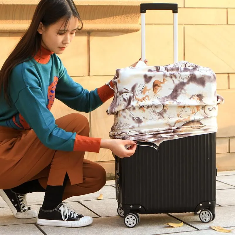 Red and White Plad | Basic Design | Luggage Suitcase Protective Cover