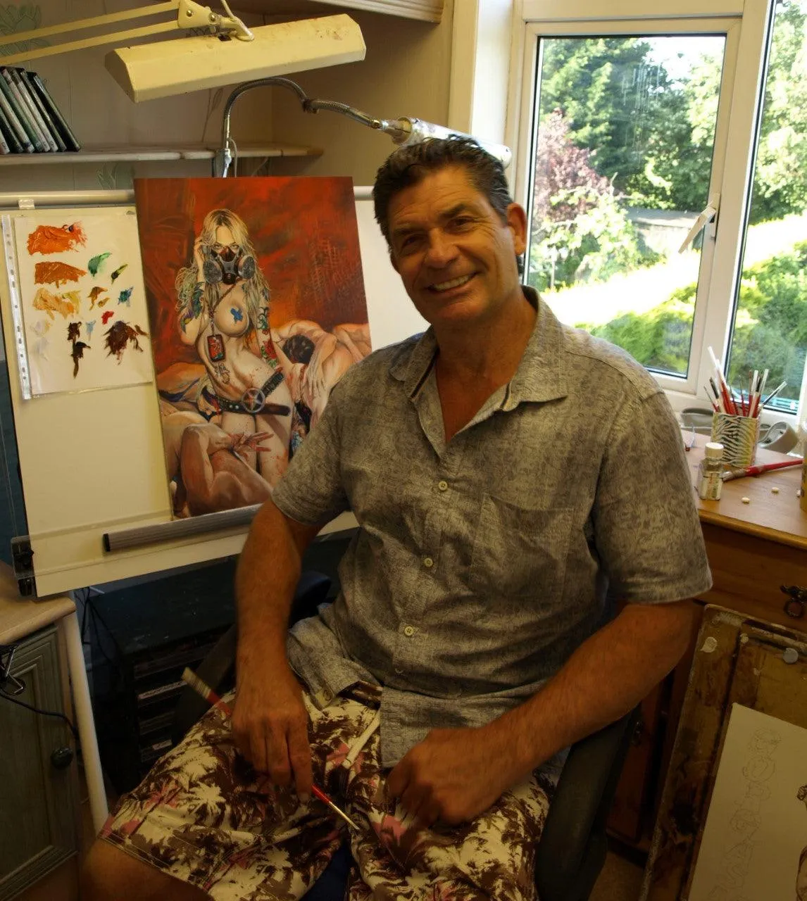 Rick Melton - Married A Monster - Suzi Shaw - Art Print