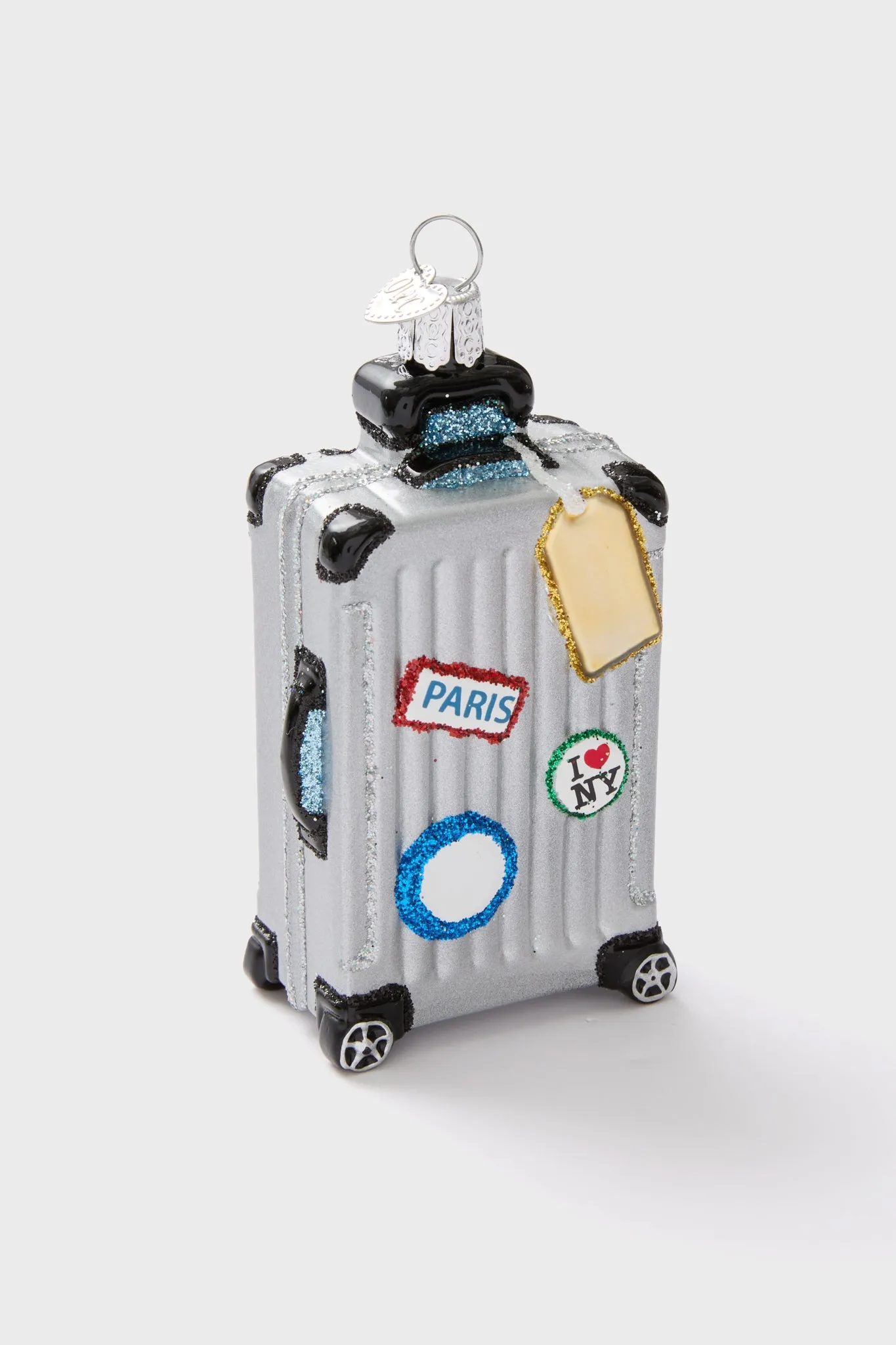 Rolling Suitcase Ornament