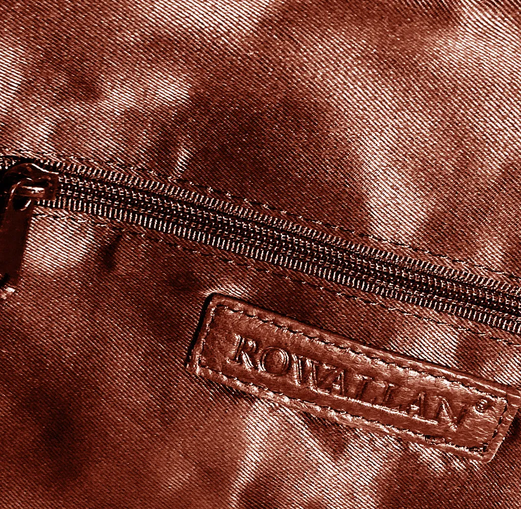 Rowallan Leather Shoulder Bag - Style: 31-9286 Prelude Green