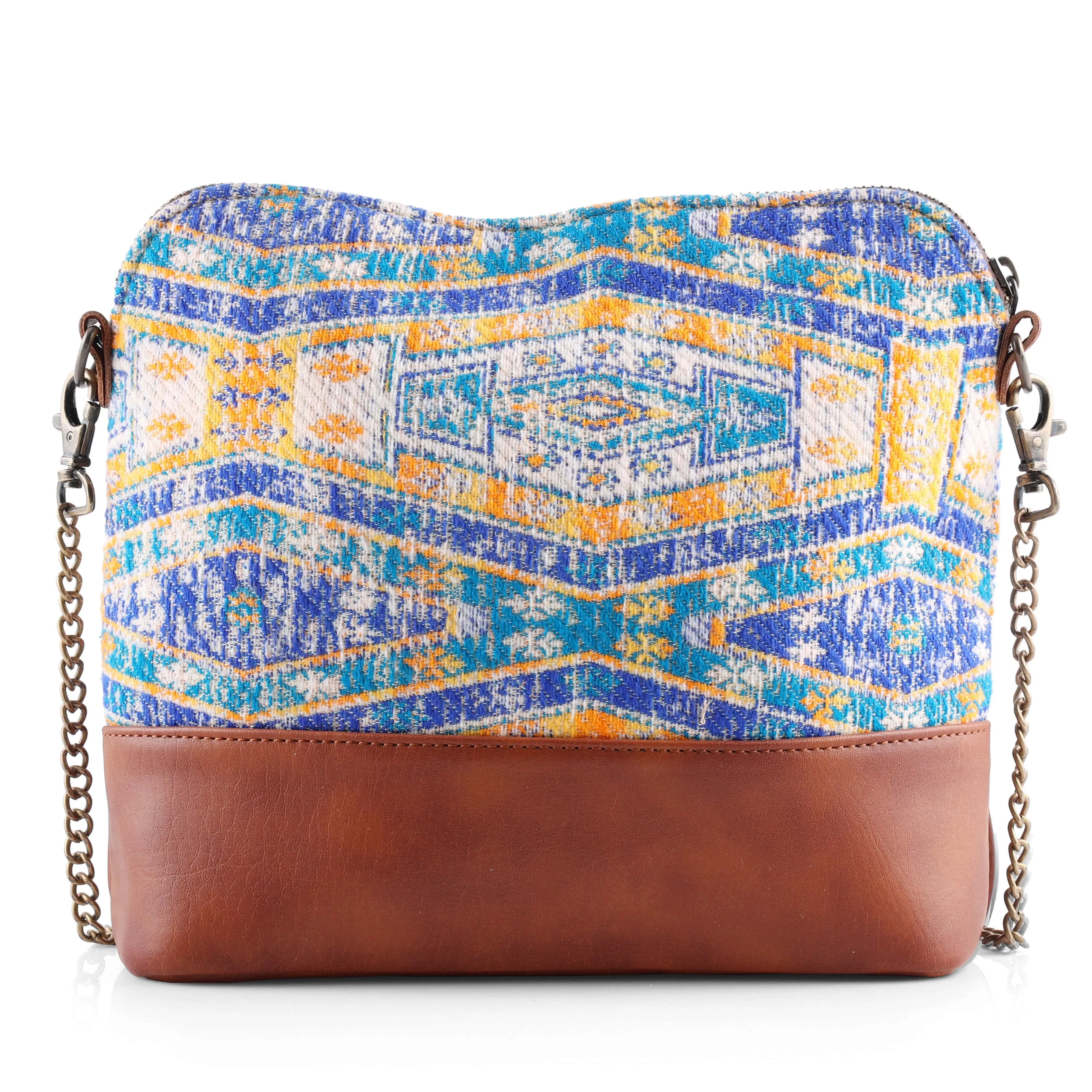 Rudhira Ripples Print Cross Body/ Sling bag