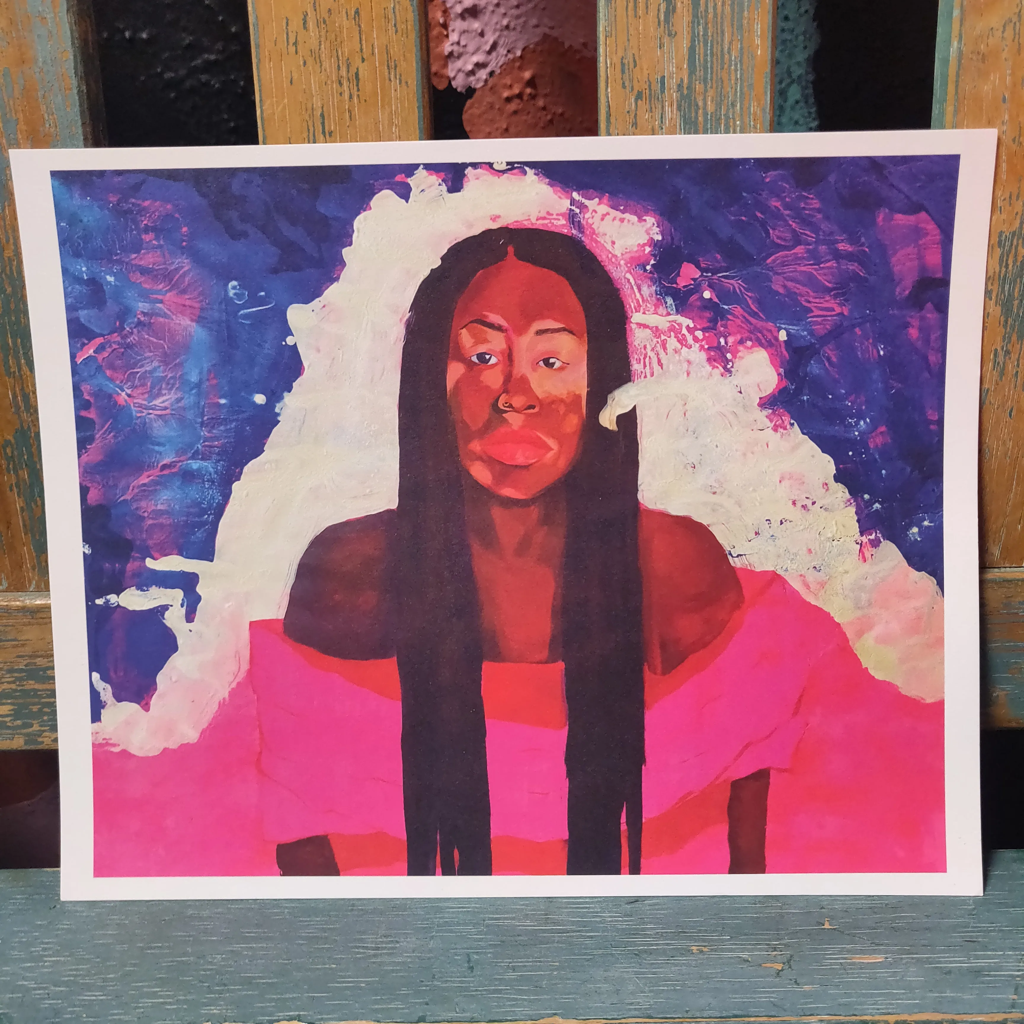 Sacred Spaces "Jahne" PRINT by Chelsey Luster