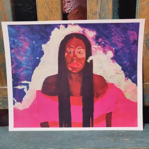 Sacred Spaces "Jahne" PRINT by Chelsey Luster