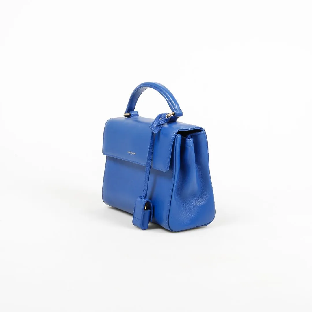 Saint Laurent Moujik Leather Satchel Size S