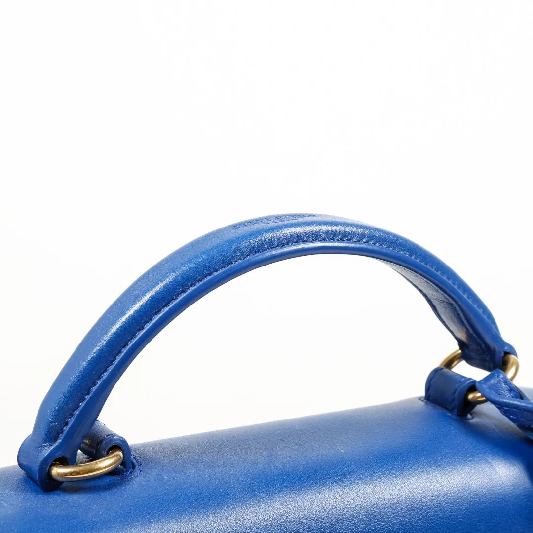 Saint Laurent Moujik Leather Satchel Size S