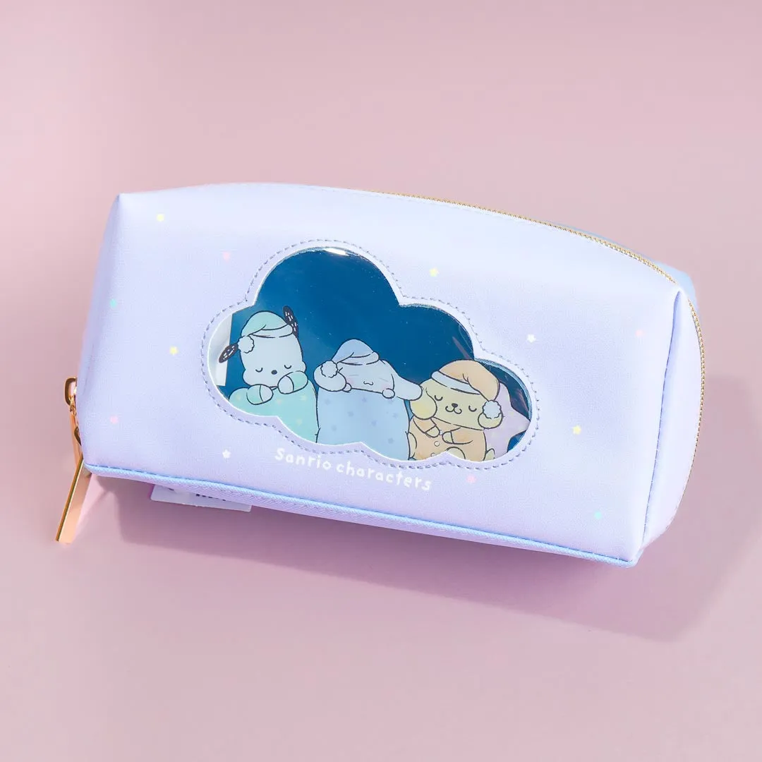 Sanrio Characters Bedtime Pen Case With Cloud-Shaped Window