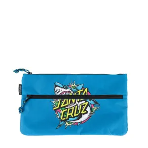 Santa Cruz Shark Dot Pencil Case Turquoise