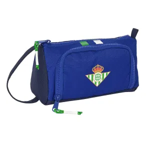 School Case With Accessories Real Betis Balompié Blue (32 Pieces)