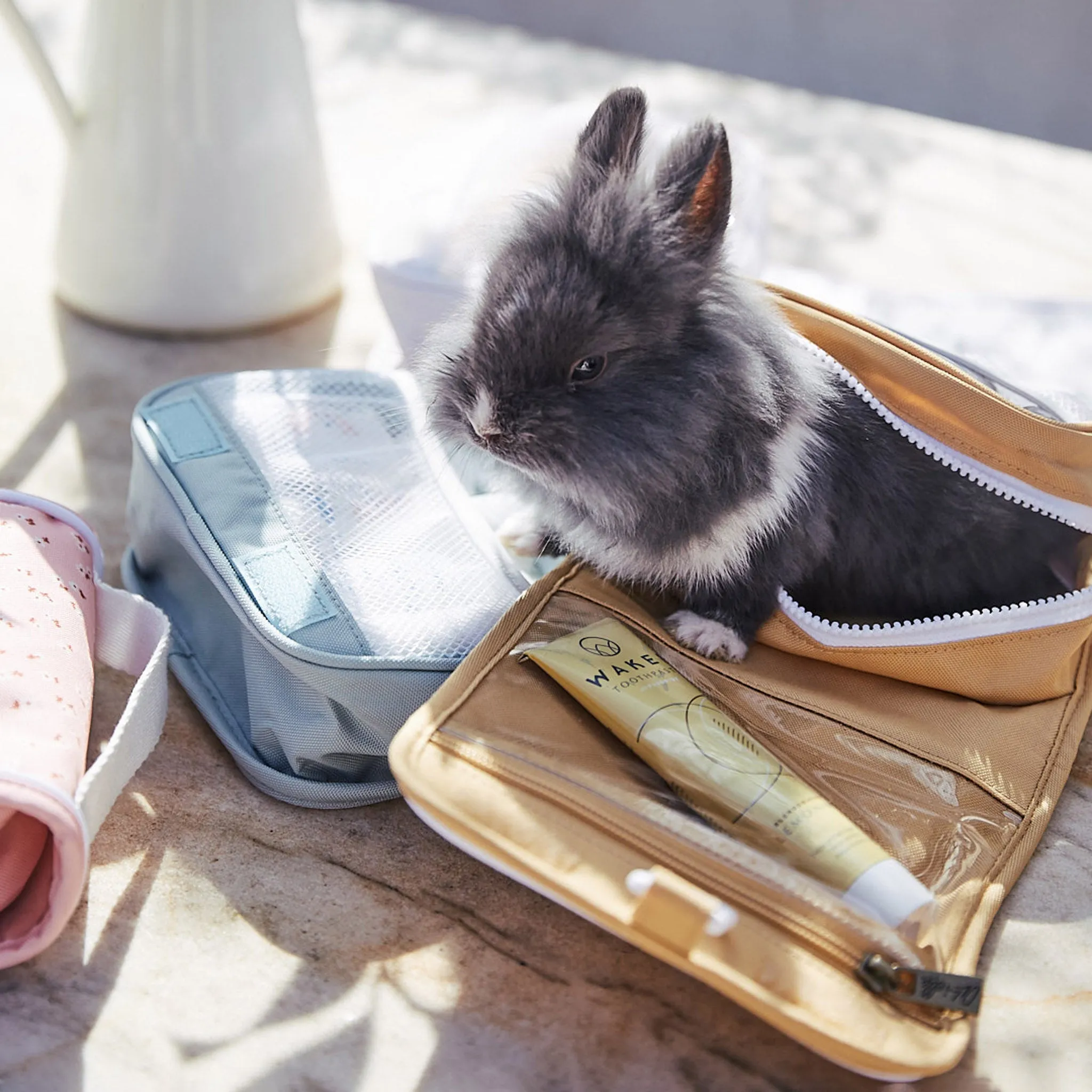 See-Ya Wash Bag - Butterscotch