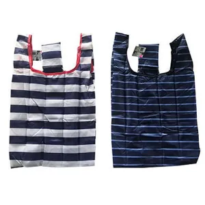 Shopping Bag -Striped-