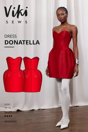 Silk Duchess Satin - Ruby Red