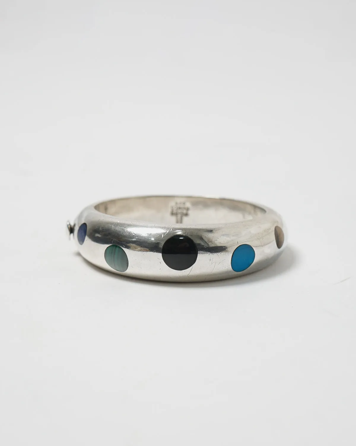 Silver Bracelet w/ Multi Stones