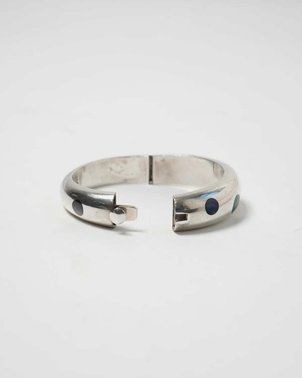 Silver Bracelet w/ Multi Stones