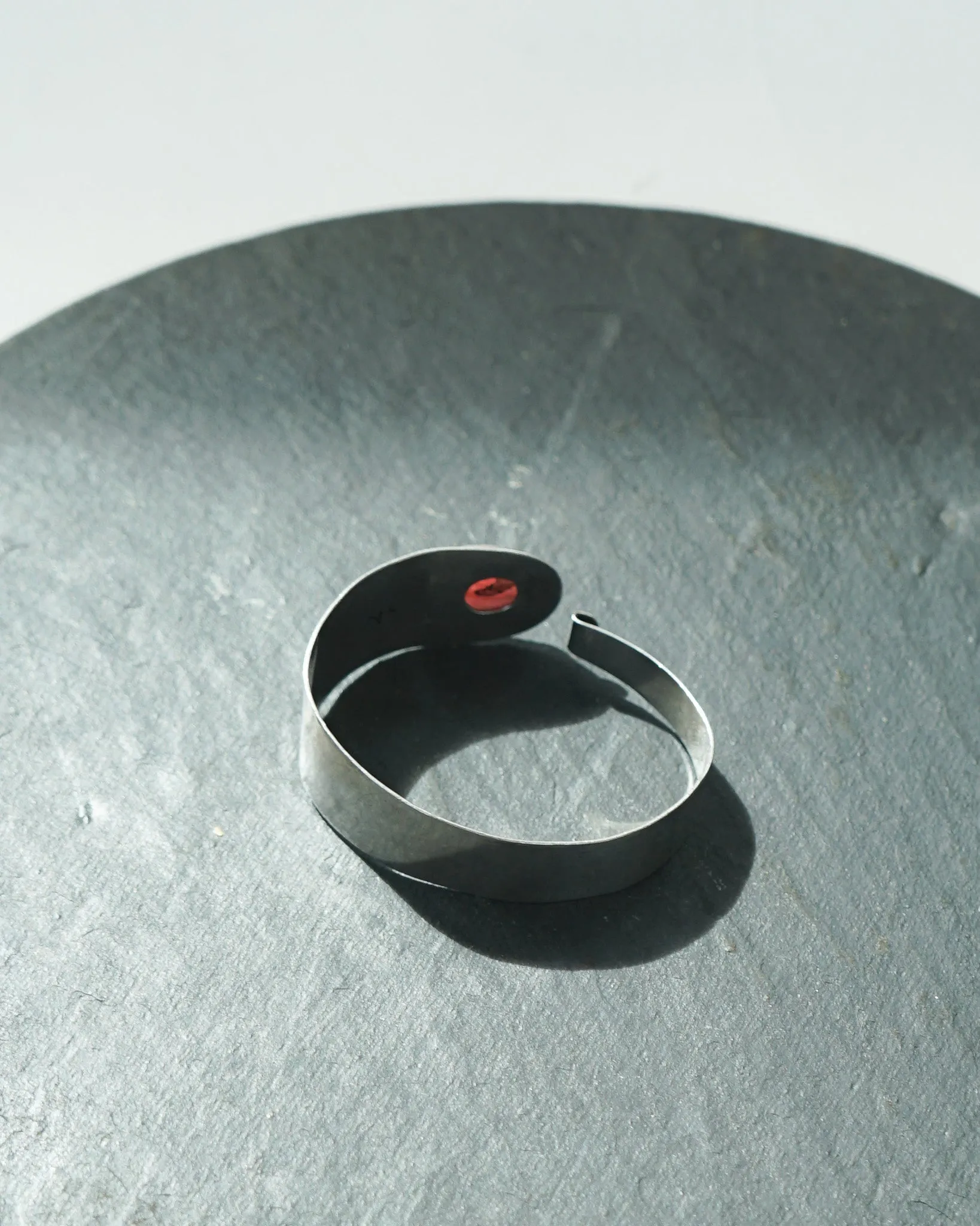 Silver Bracelet w/ Natural Stone
