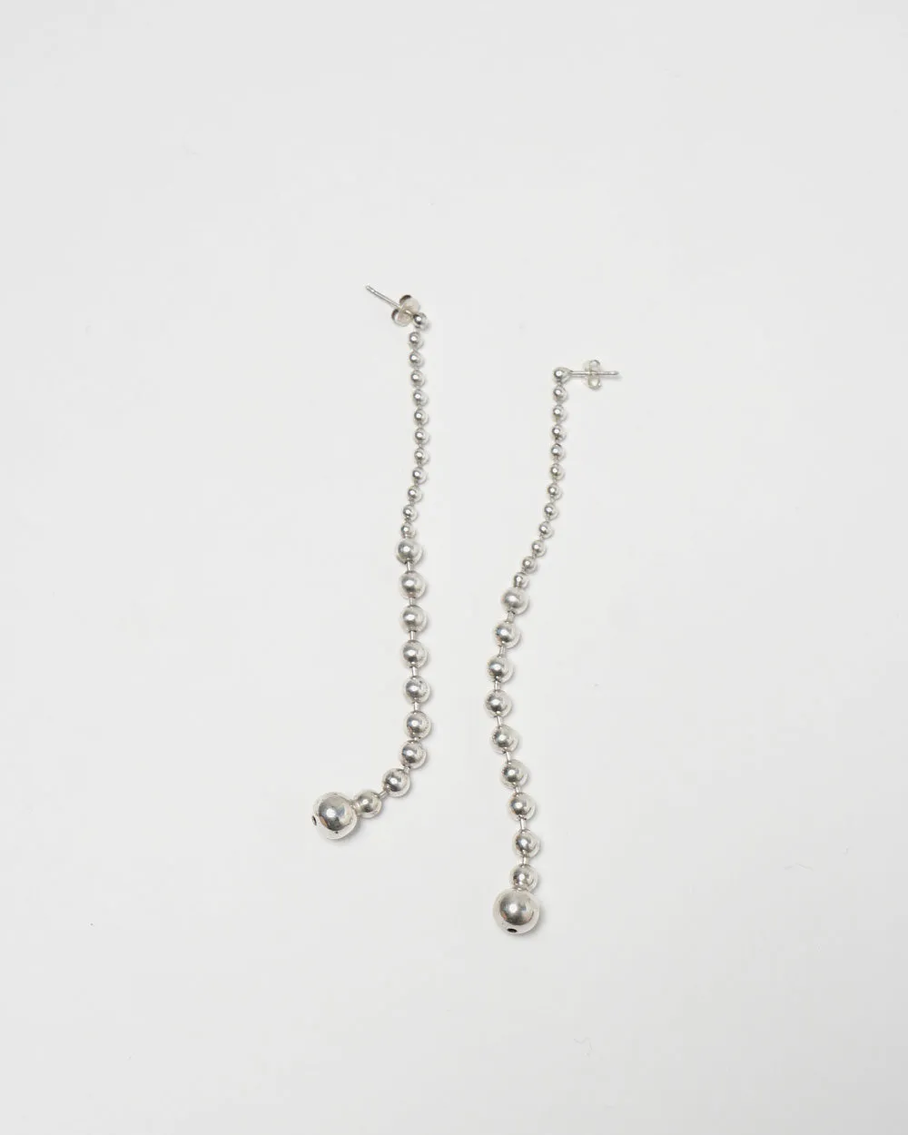 Silver Long Earrings