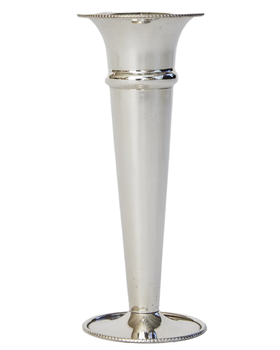 Silver Rose Vase 03