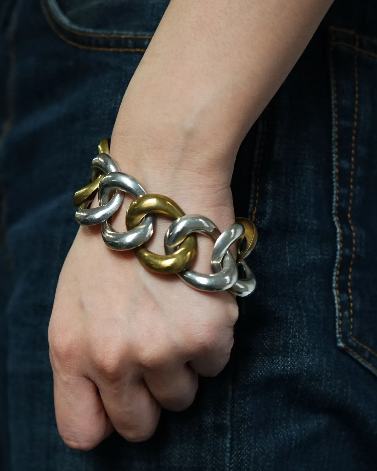 Silver x Brass Bracelet