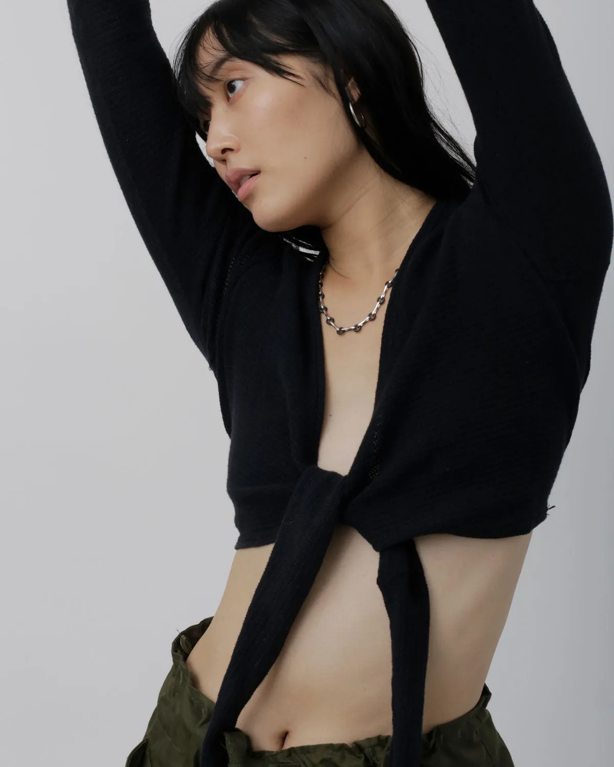 Silver x Rubber Necklace