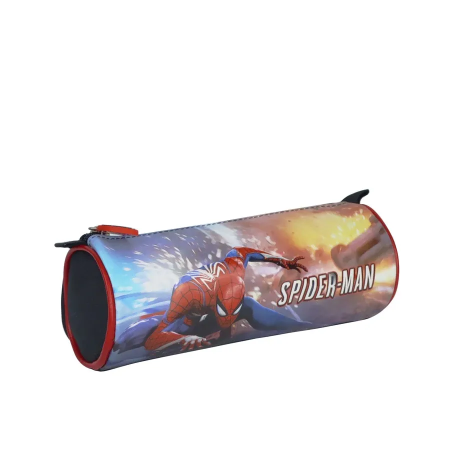 Simba Spider Man Be Fighting Round Pencil Case