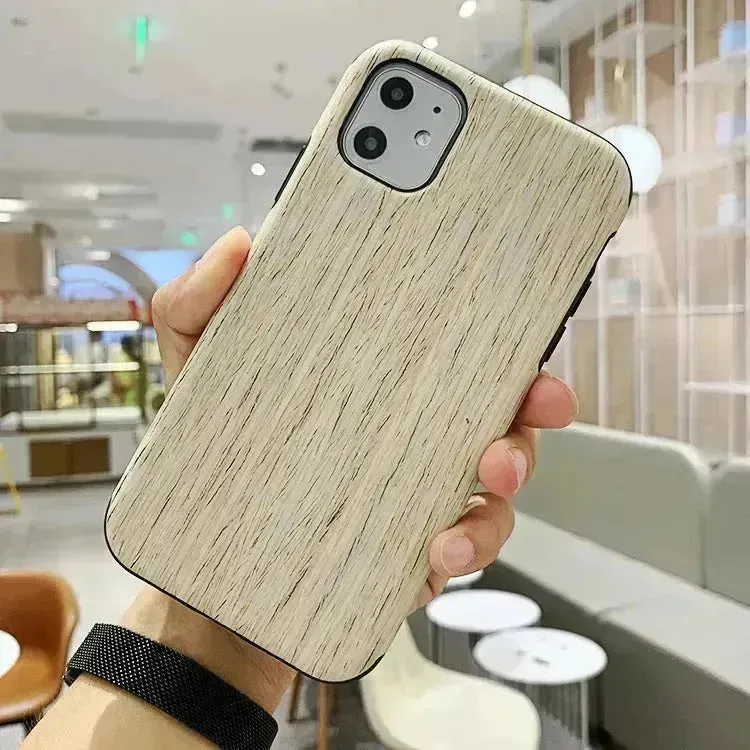 Simple Bamboo Wooden iphone  Protective case Unisex