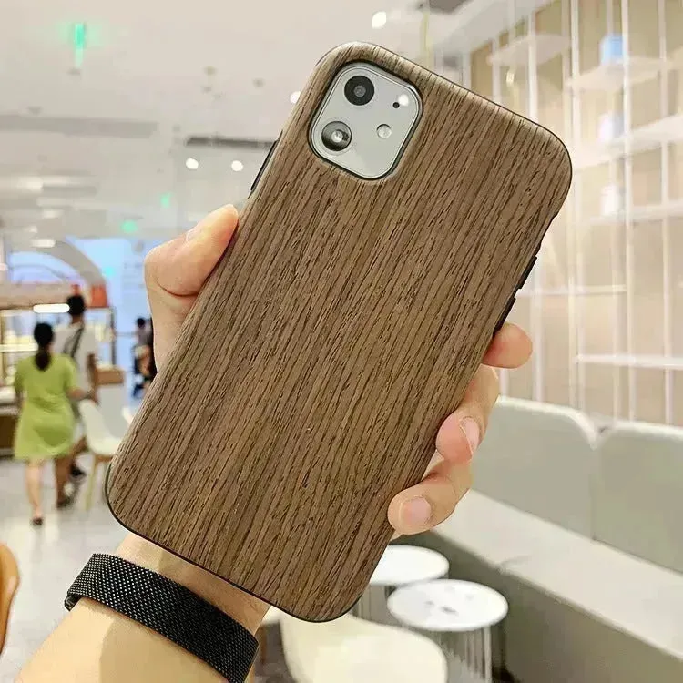 Simple Bamboo Wooden iphone  Protective case Unisex
