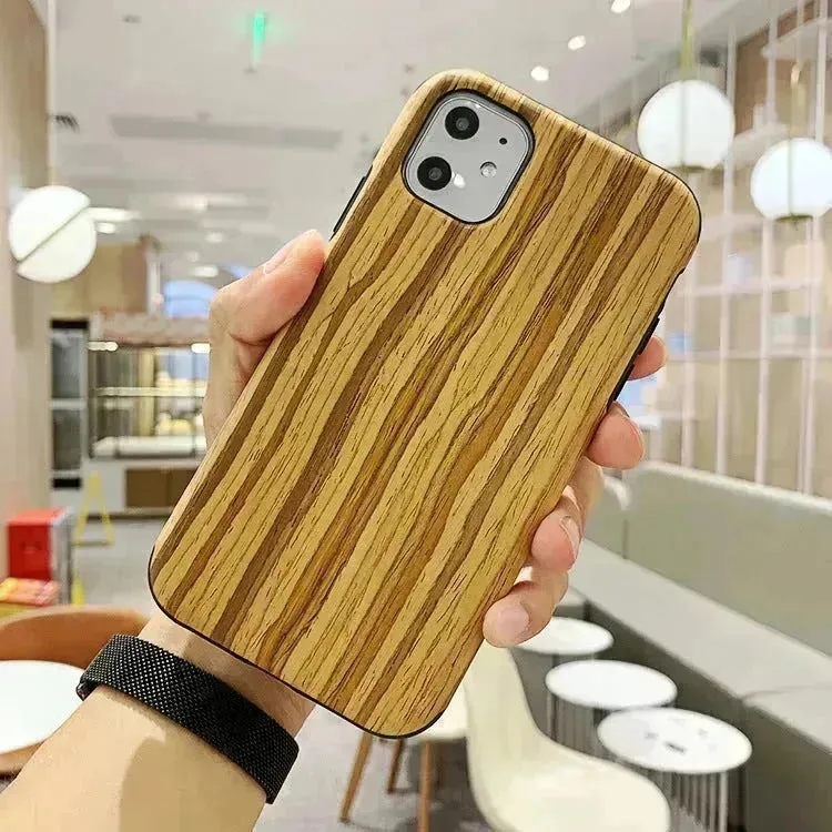 Simple Bamboo Wooden iphone  Protective case Unisex