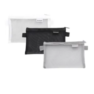 Simple Mesh Pouch Pencil Case, White, 1 Piece - 🏆 #82 - Office Supplies - Best of December