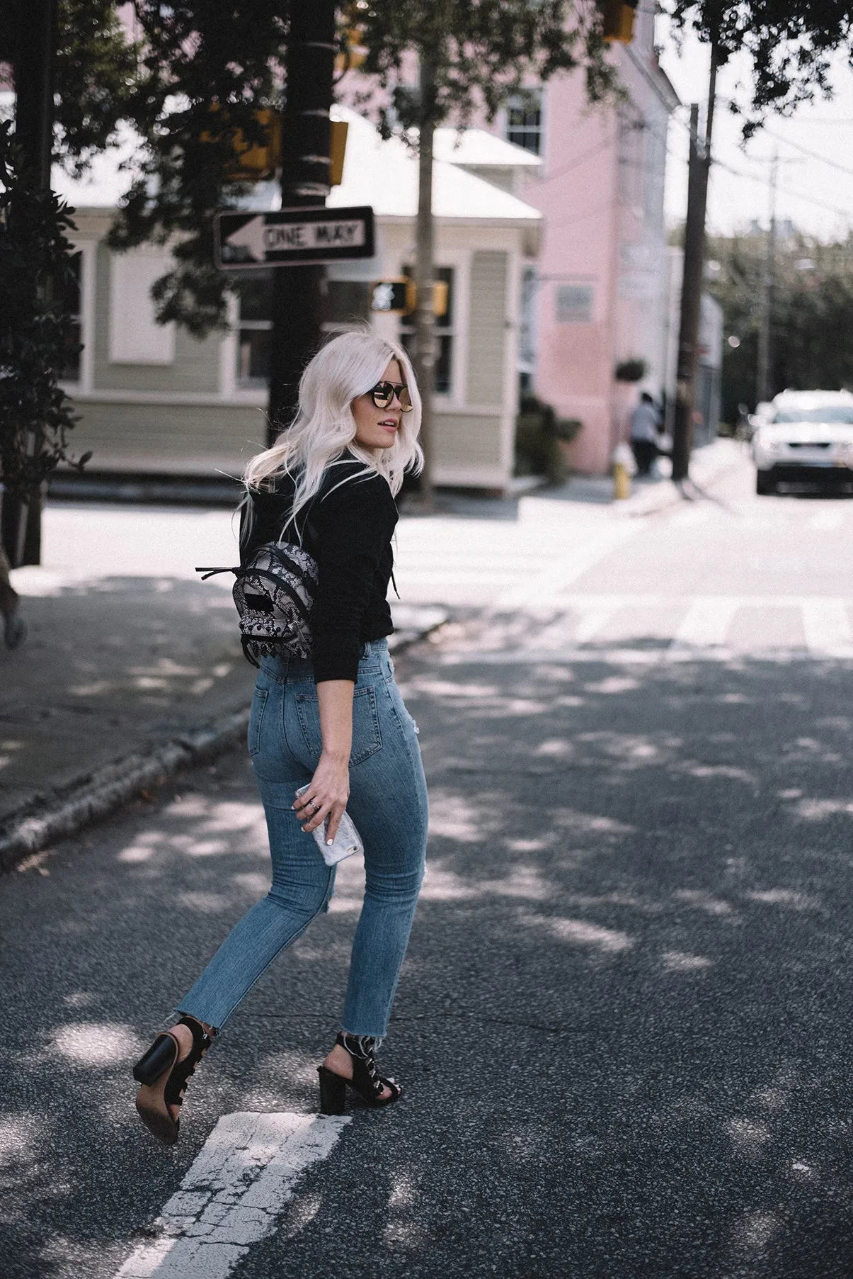 Skyline Bandit Mini Backpack in Snake