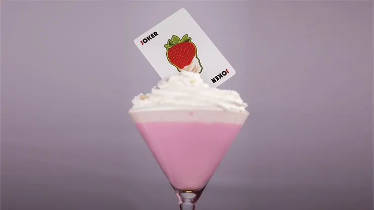 Snackers Strawberry Playing Cards USPCC